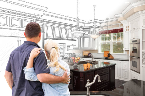 Professional Cabinet Installation technician working in Plato, MN